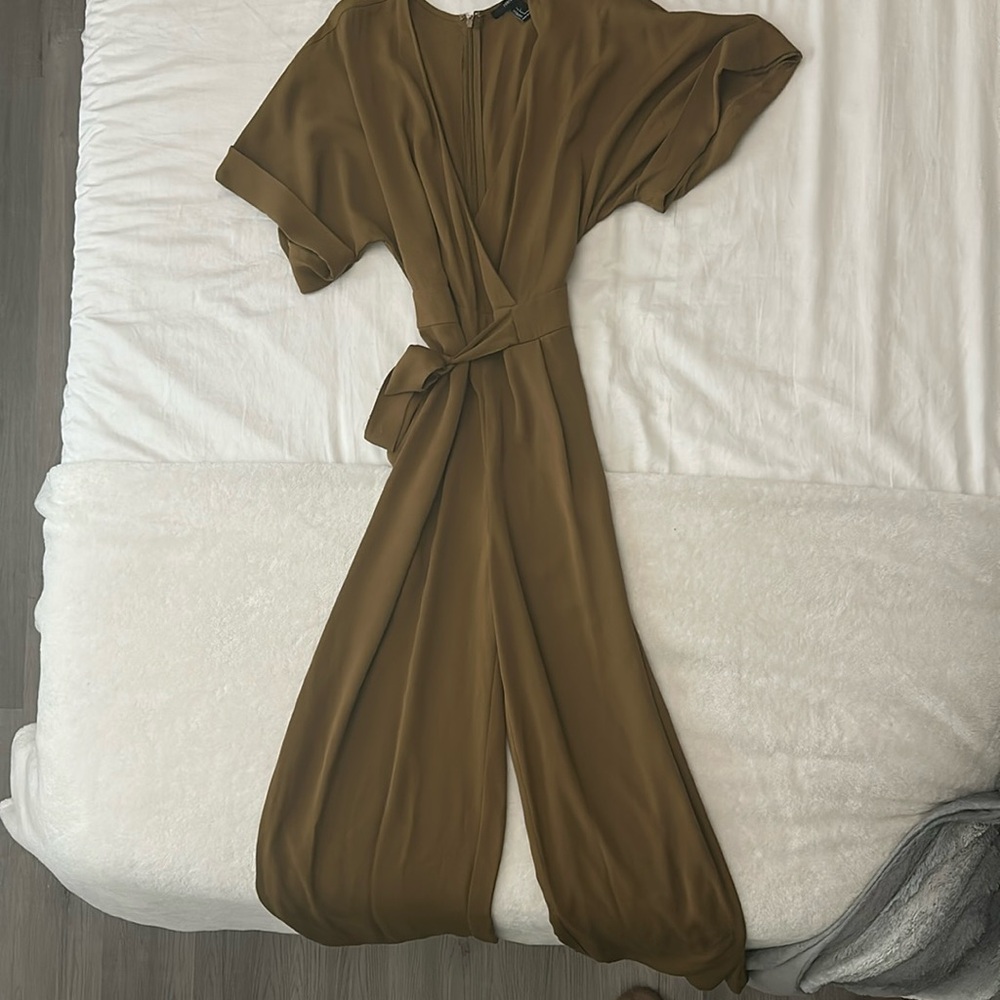 Dark mustard jumpsuit